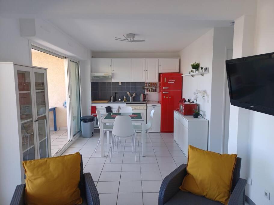 Plain-Pied, Terrasse, Piscine, Pleine Vue Mer, Plage A 6' A Pied, Parking, Wifi Fleury (Aude) Exterior foto