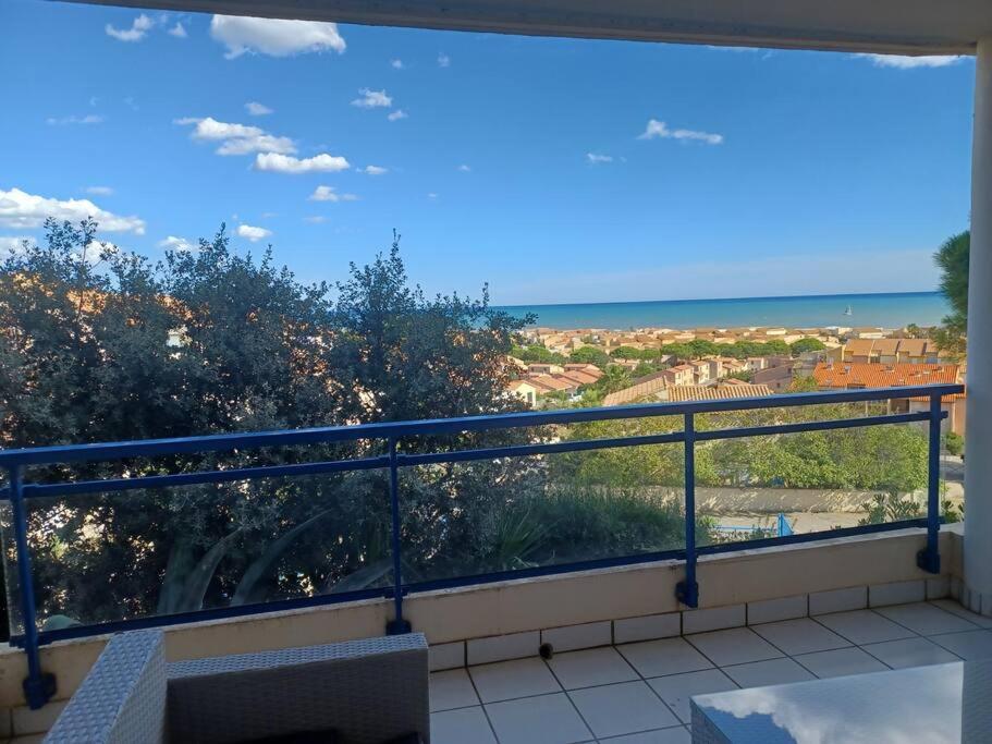 Plain-Pied, Terrasse, Piscine, Pleine Vue Mer, Plage A 6' A Pied, Parking, Wifi Fleury (Aude) Exterior foto