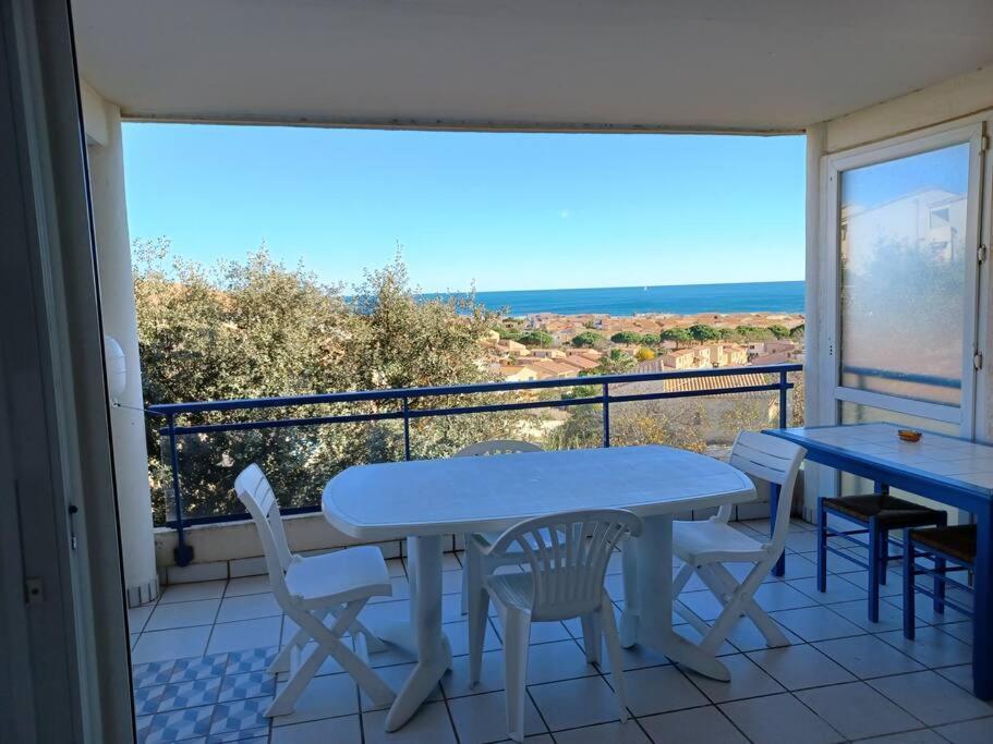 Plain-Pied, Terrasse, Piscine, Pleine Vue Mer, Plage A 6' A Pied, Parking, Wifi Fleury (Aude) Exterior foto
