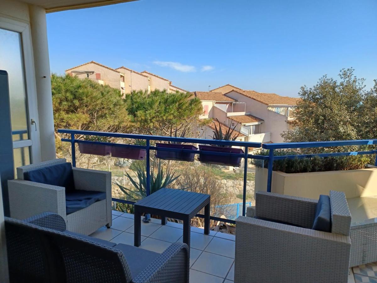 Plain-Pied, Terrasse, Piscine, Pleine Vue Mer, Plage A 6' A Pied, Parking, Wifi Fleury (Aude) Exterior foto
