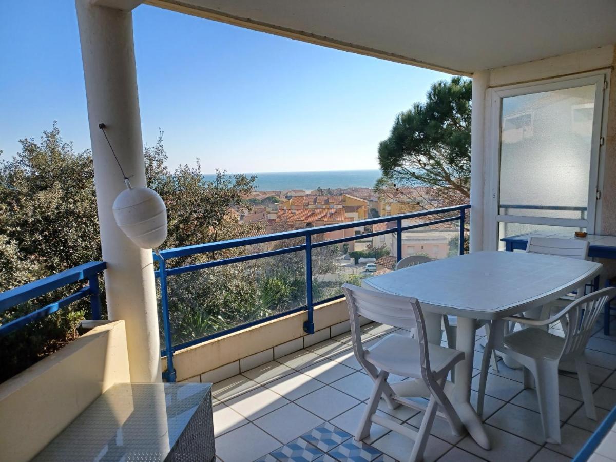 Plain-Pied, Terrasse, Piscine, Pleine Vue Mer, Plage A 6' A Pied, Parking, Wifi Fleury (Aude) Exterior foto